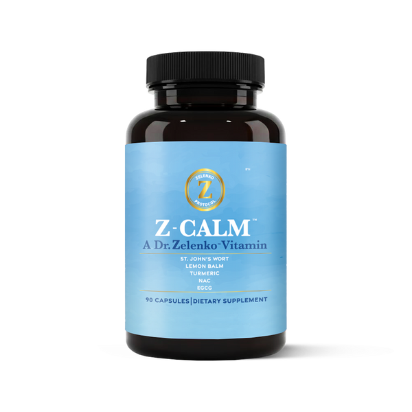 Zelenko Z-Calm™ Dietary Supplement for Calm, focused days and immune support