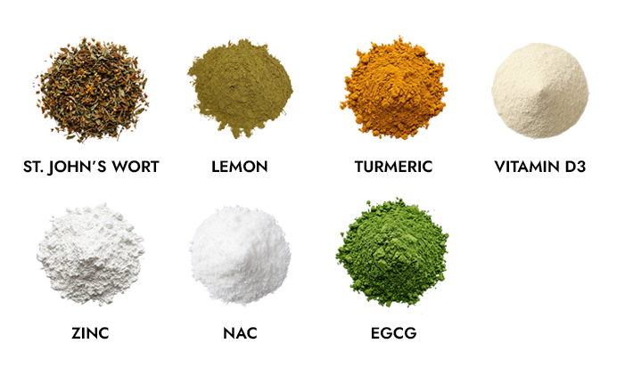 The raw ingredients in Z-Calm